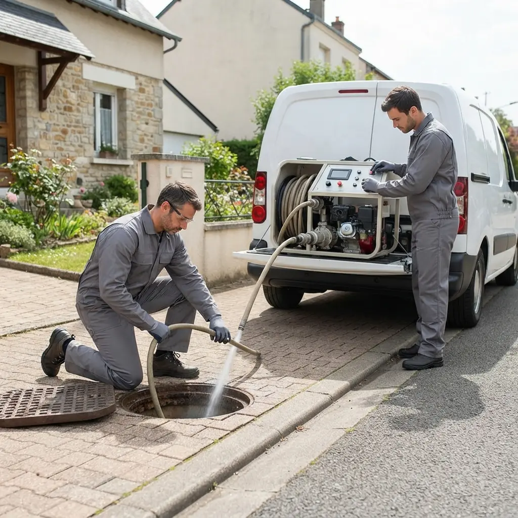 Comment se déroule l’intervention d’hydrocurage pour votre domicile à Mantes