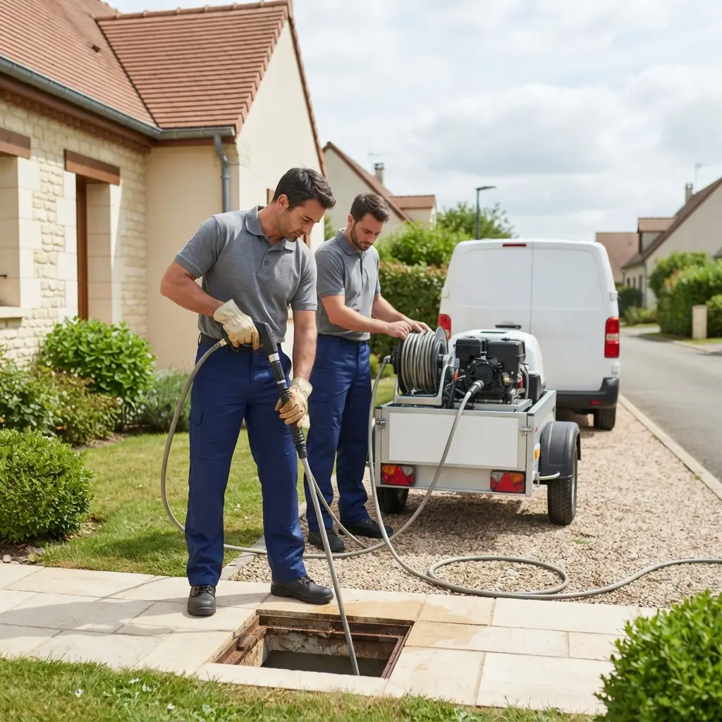 Pourquoi choisir notre service d'hydrocurage à Maurepas