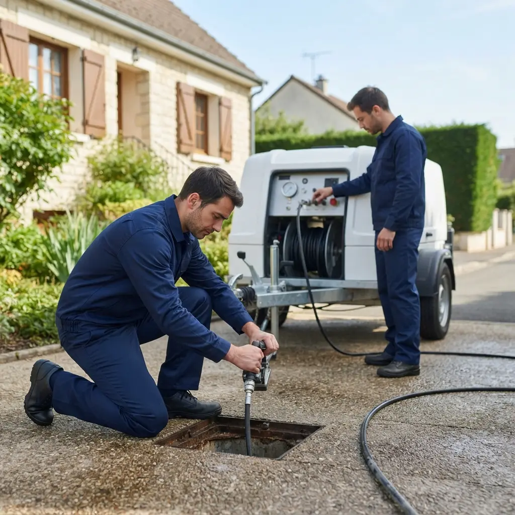 Assurez votre tranquillité d’esprit grâce à notre hydrocurage à Montesson