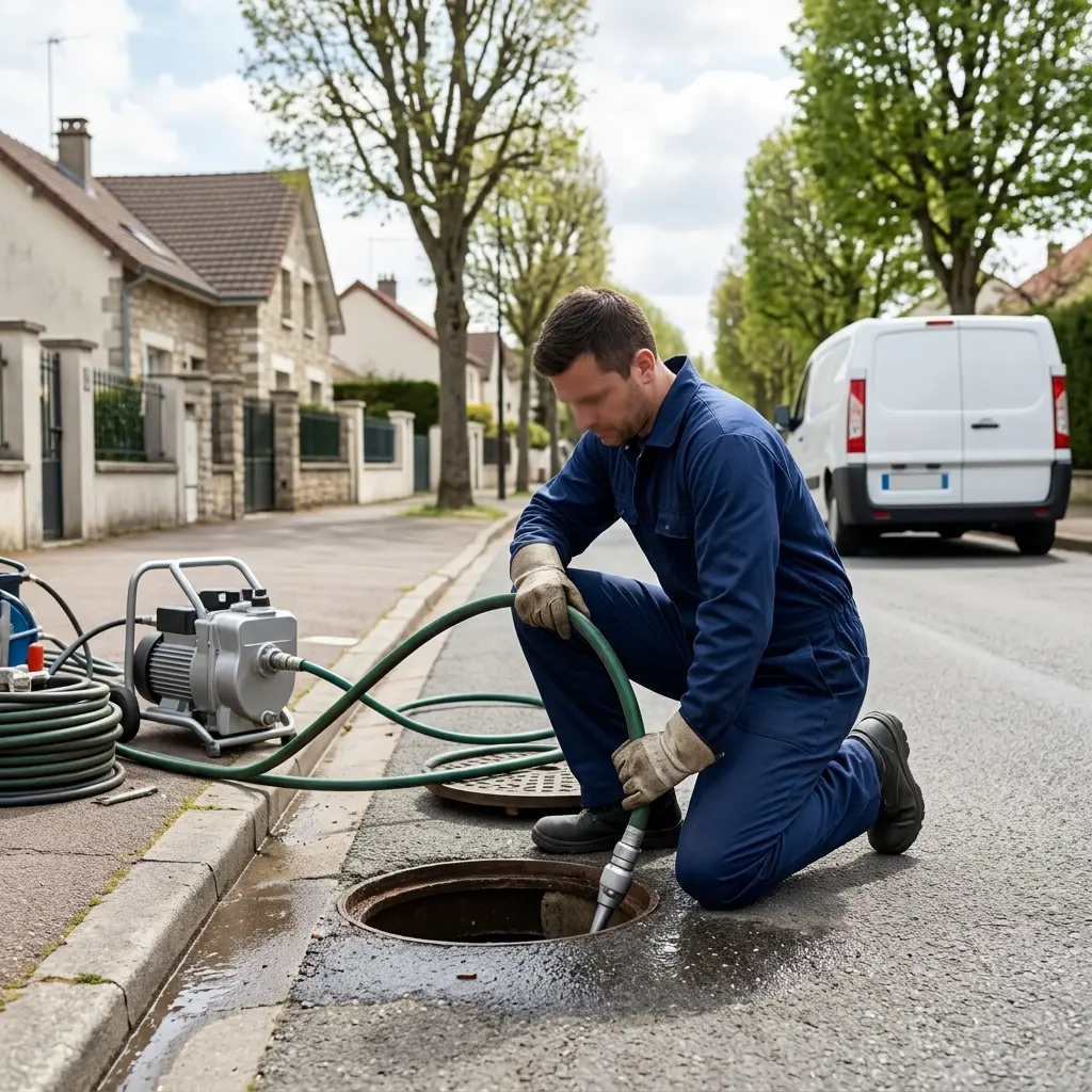 Pourquoi choisir notre hydrocurage à Andrésy pour votre canalisation bouchée