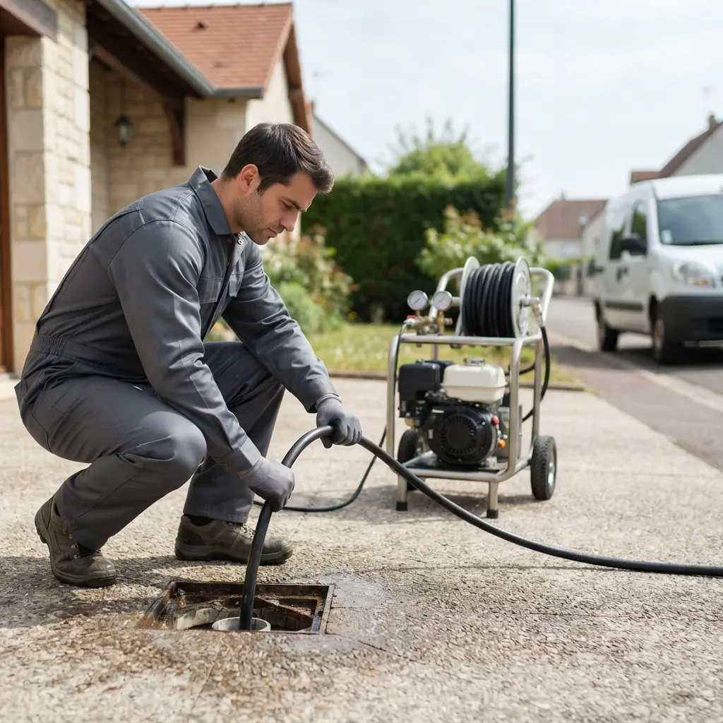 Notre méthode d’hydrocurage à Maisons-Laffitte pour un résultat durable