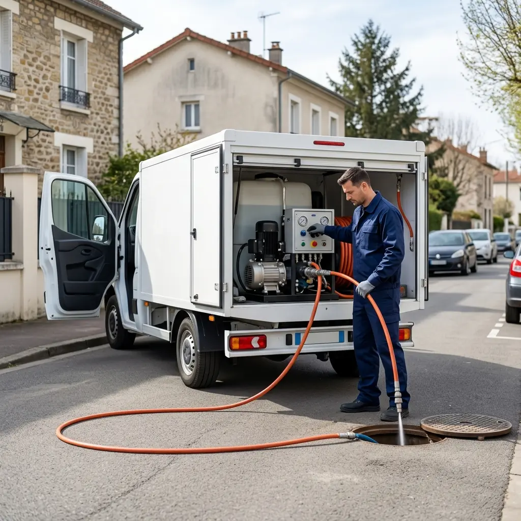 Comment se déroule l’intervention de hydrocurage à Saint‑Maurice ?