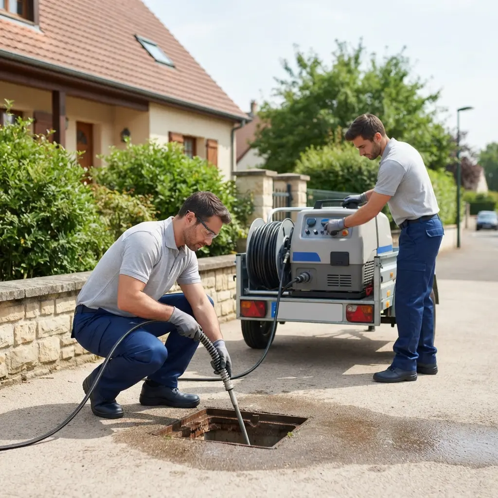 Notre méthode d’hydrocurage à Chennevières-sur-Marne