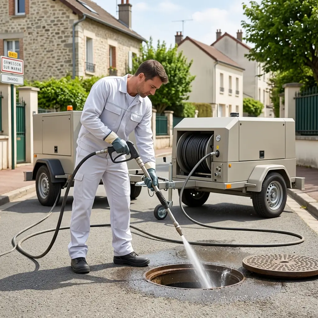 Prévention des bouchages à Ormesson-sur-Marne