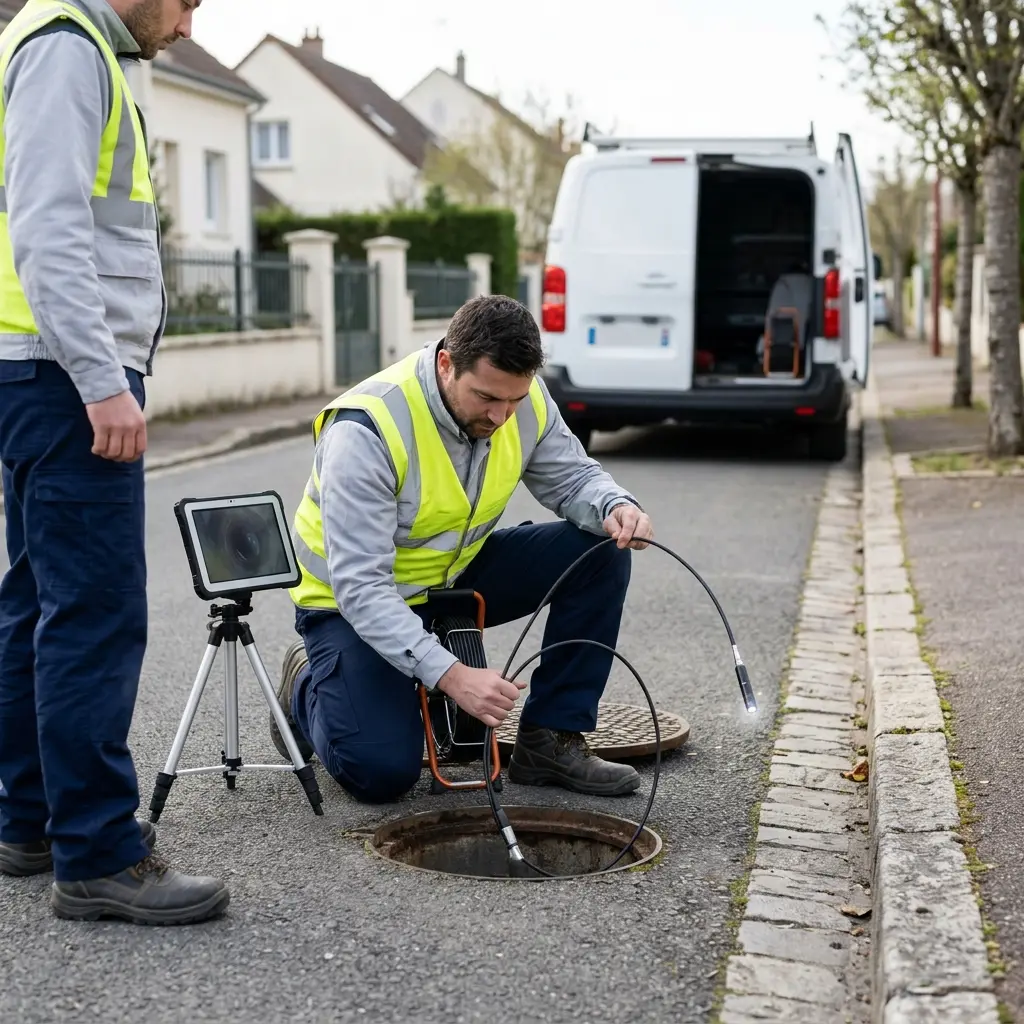 Notre méthode d'inspection caméra à Saint-Jean-de-la-Ruelle