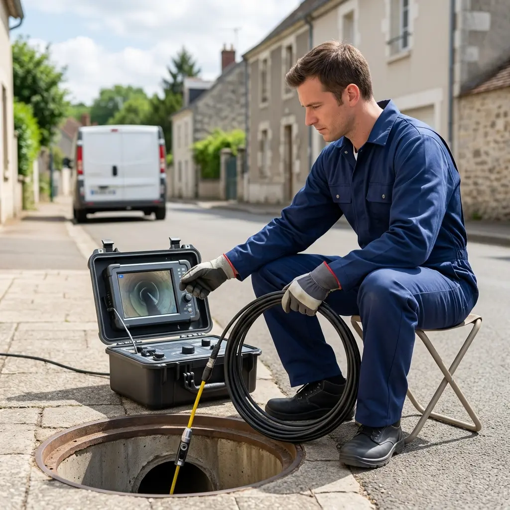 Notre méthode d'inspection caméra à Gien