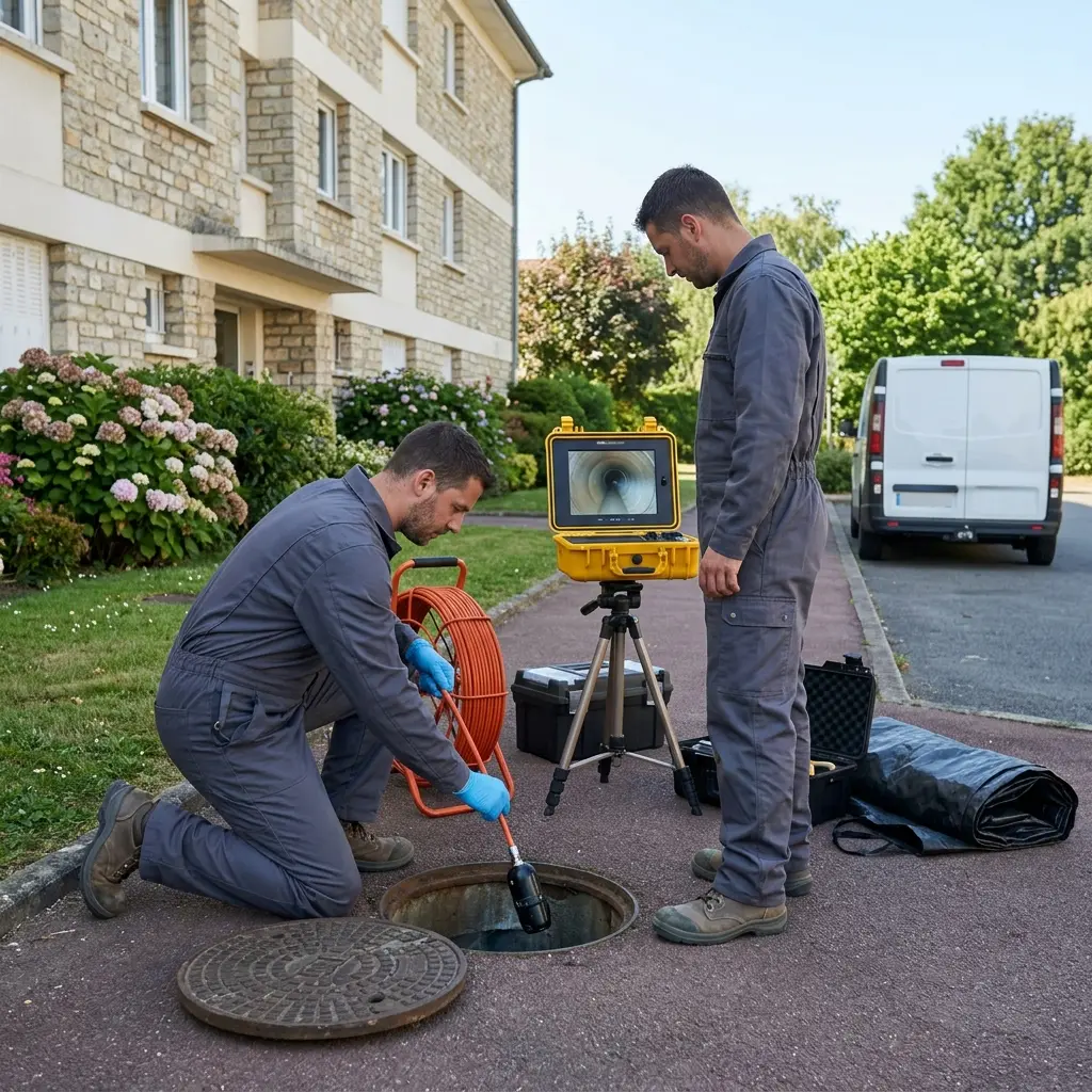 Votre tranquillité d’esprit avec une inspection caméra certifiée à Montataire