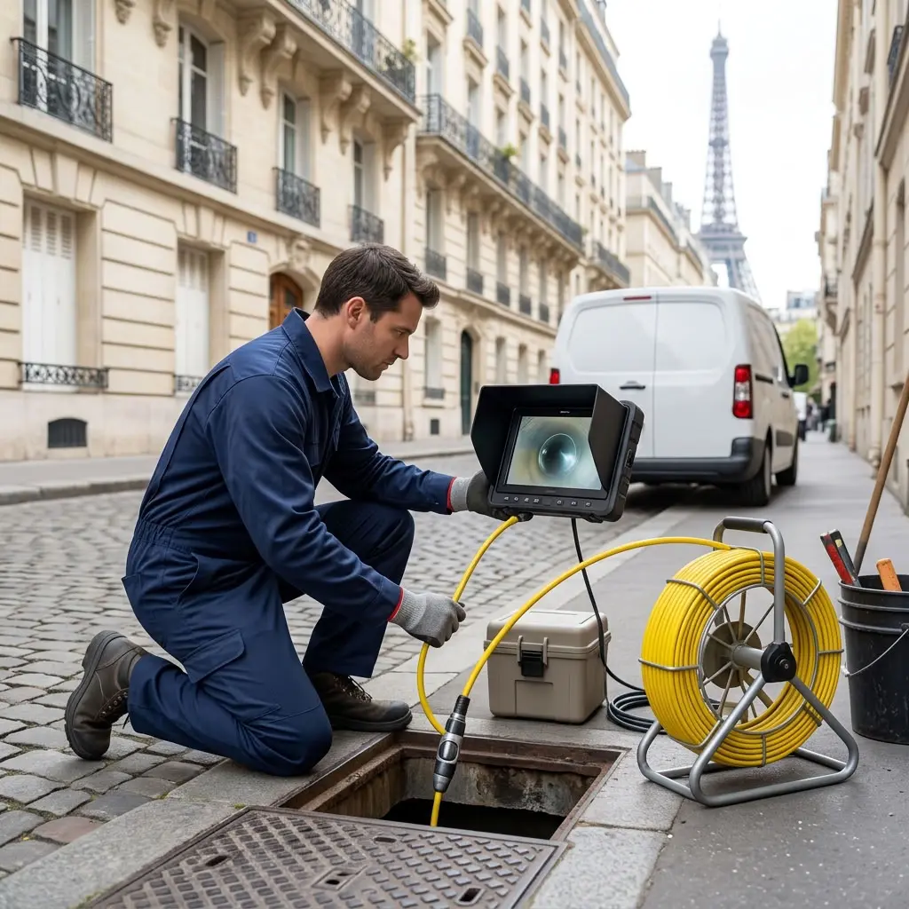 Inspection caméra de canalisation Paris 7 (75007)