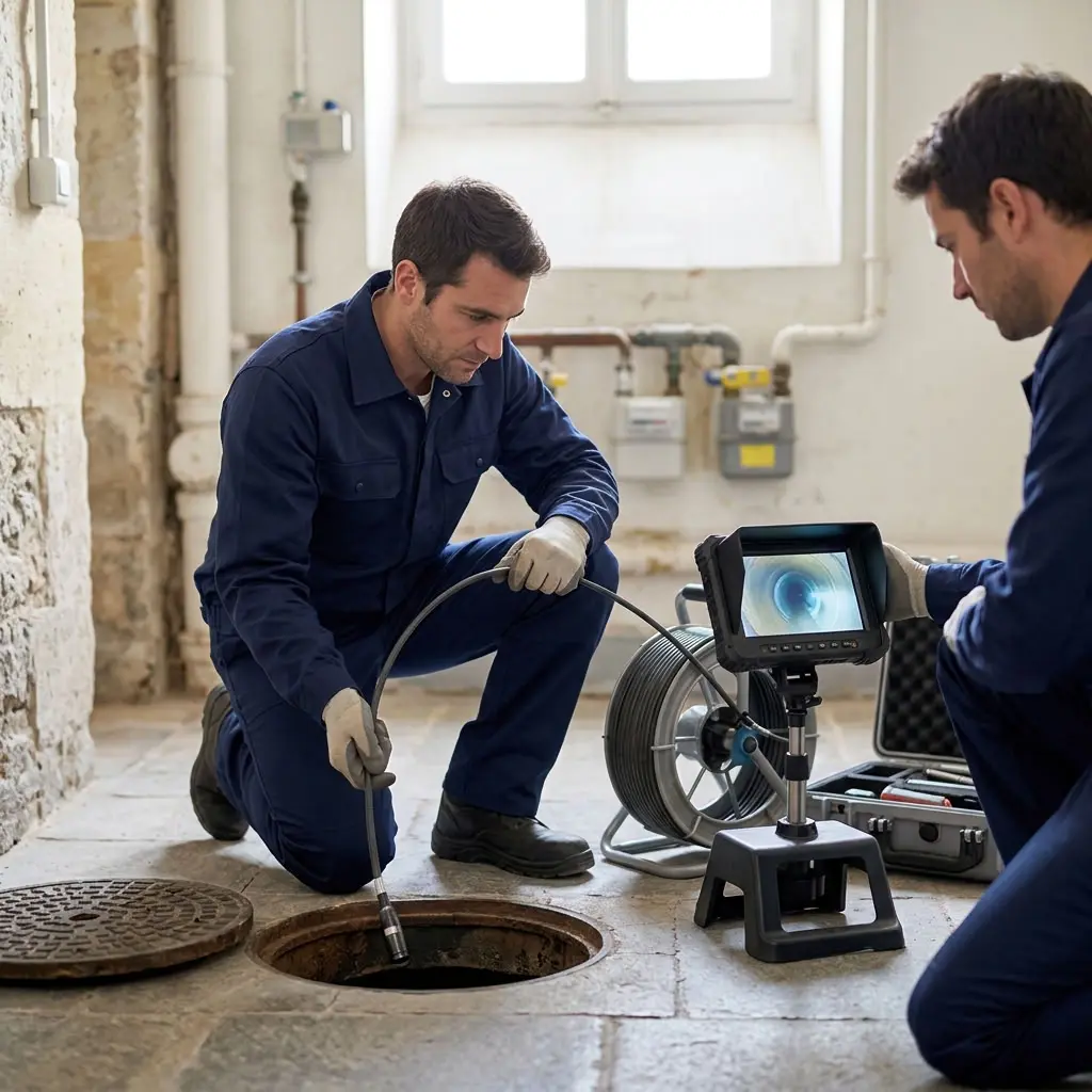 Inspection caméra de canalisation Paris 8 (75008)