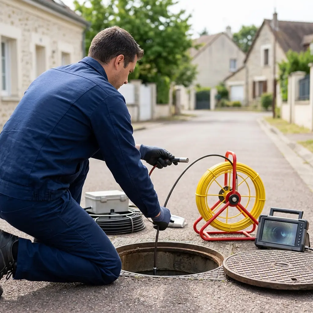 Notre méthode d’inspection caméra et de nettoyage