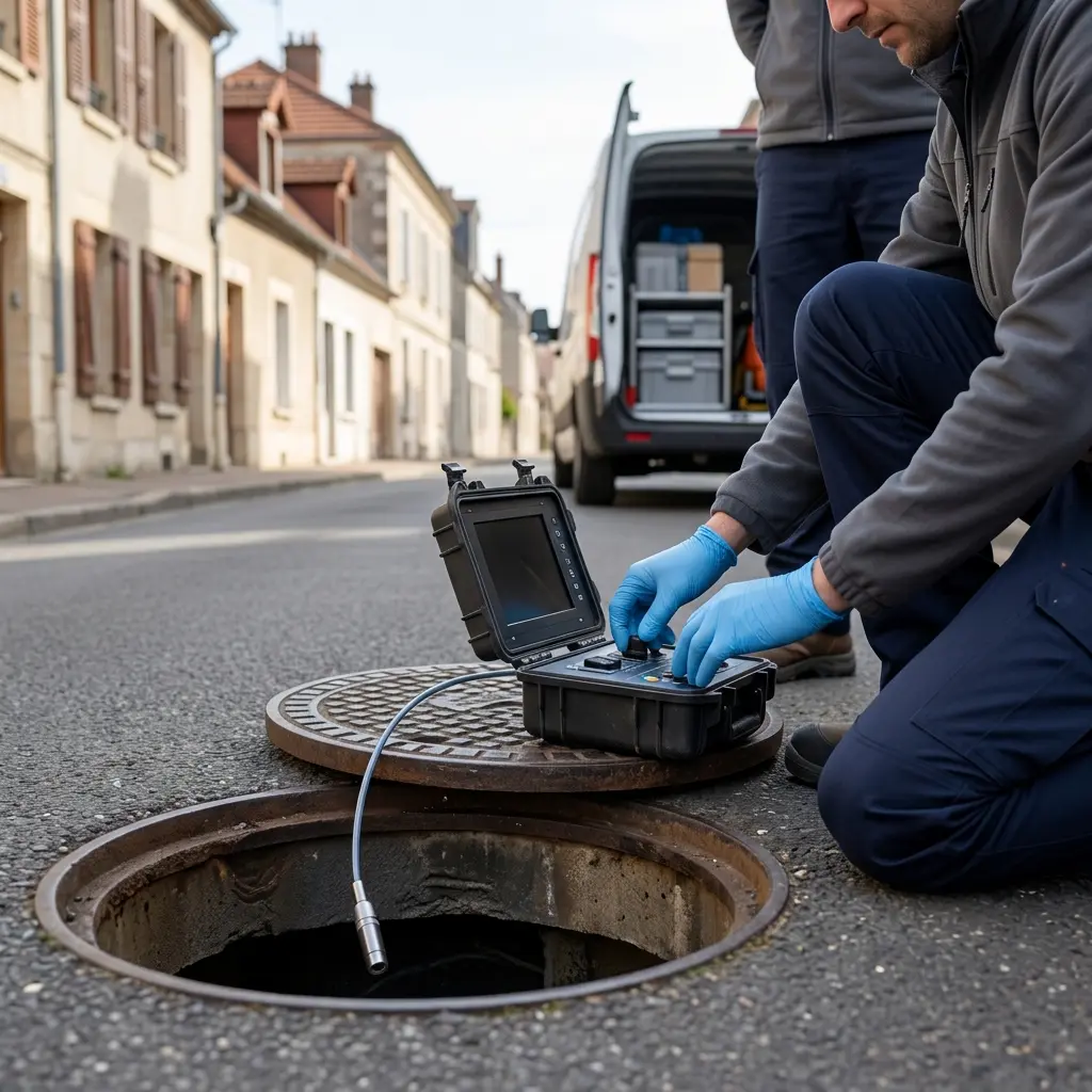 Inspection caméra de canalisation Melun (77000)
