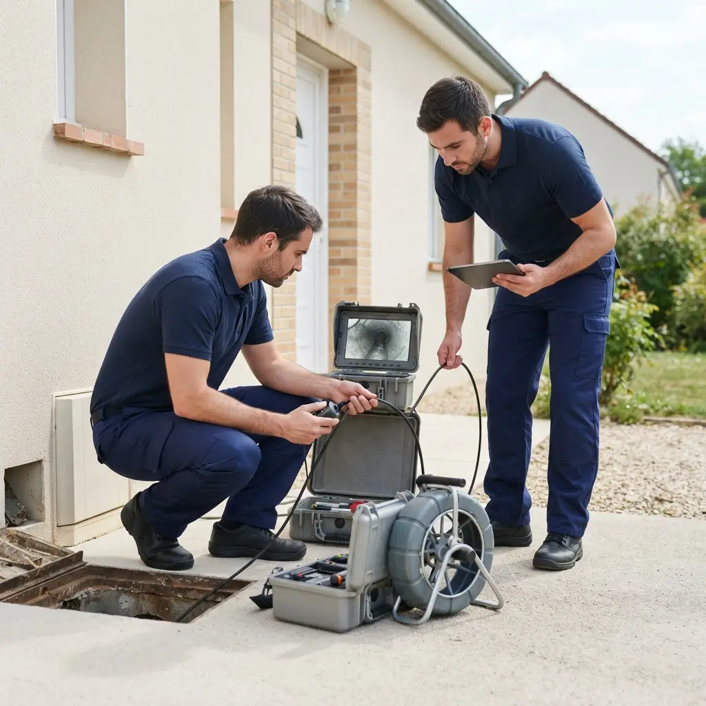 Comment se déroule l’inspection caméra à Lieusaint ?