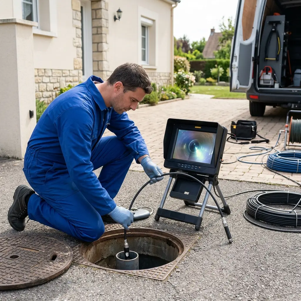 Inspection caméra de canalisation Nemours (77140)