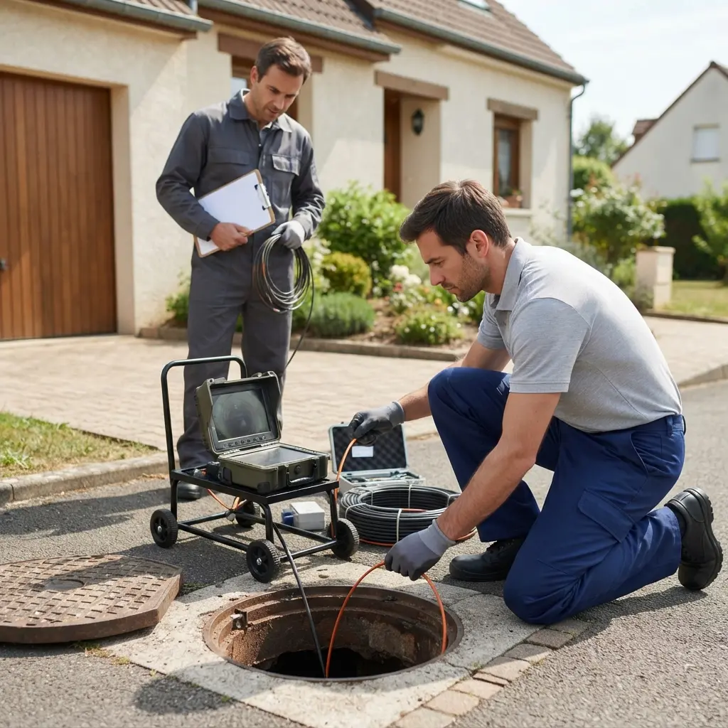 Comment se déroule l'inspection caméra à Ozoir-la-Ferrière ?