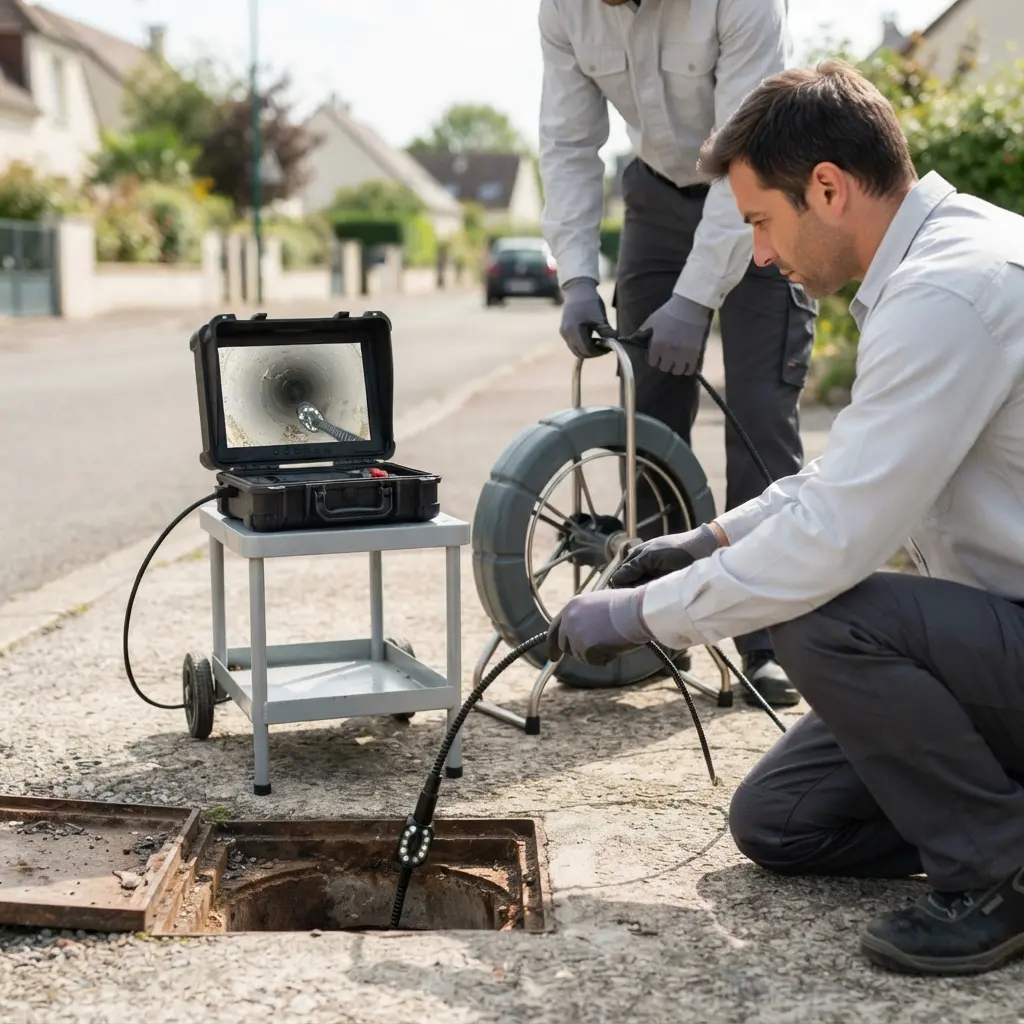 Comment se déroule l'inspection caméra à Moissy-Cramayel ?