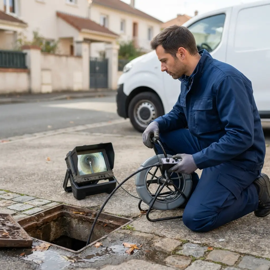 Inspection caméra de canalisation Saint-Cyr-l'École (78210)