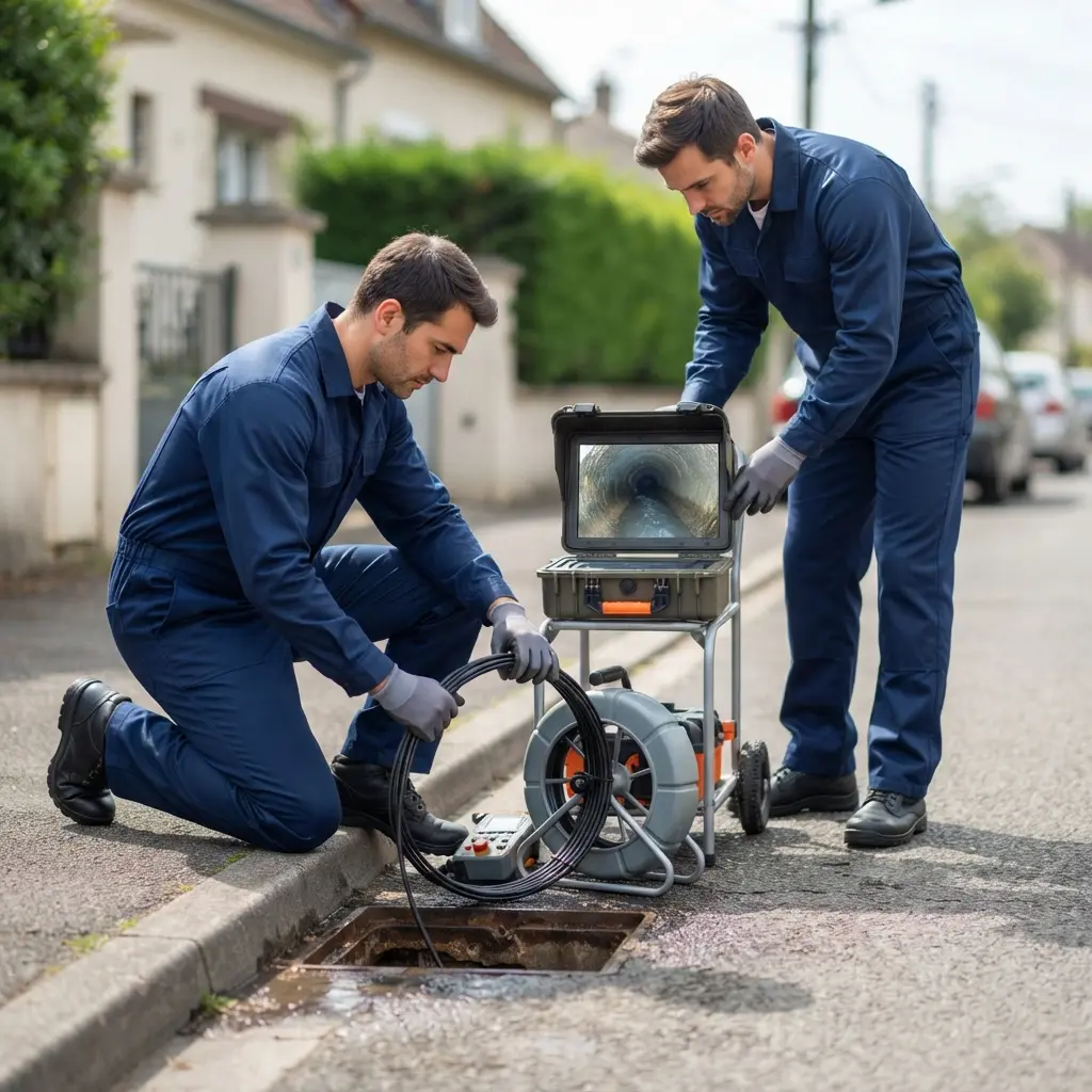 Pourquoi choisir notre service d’inspection caméra à Achères