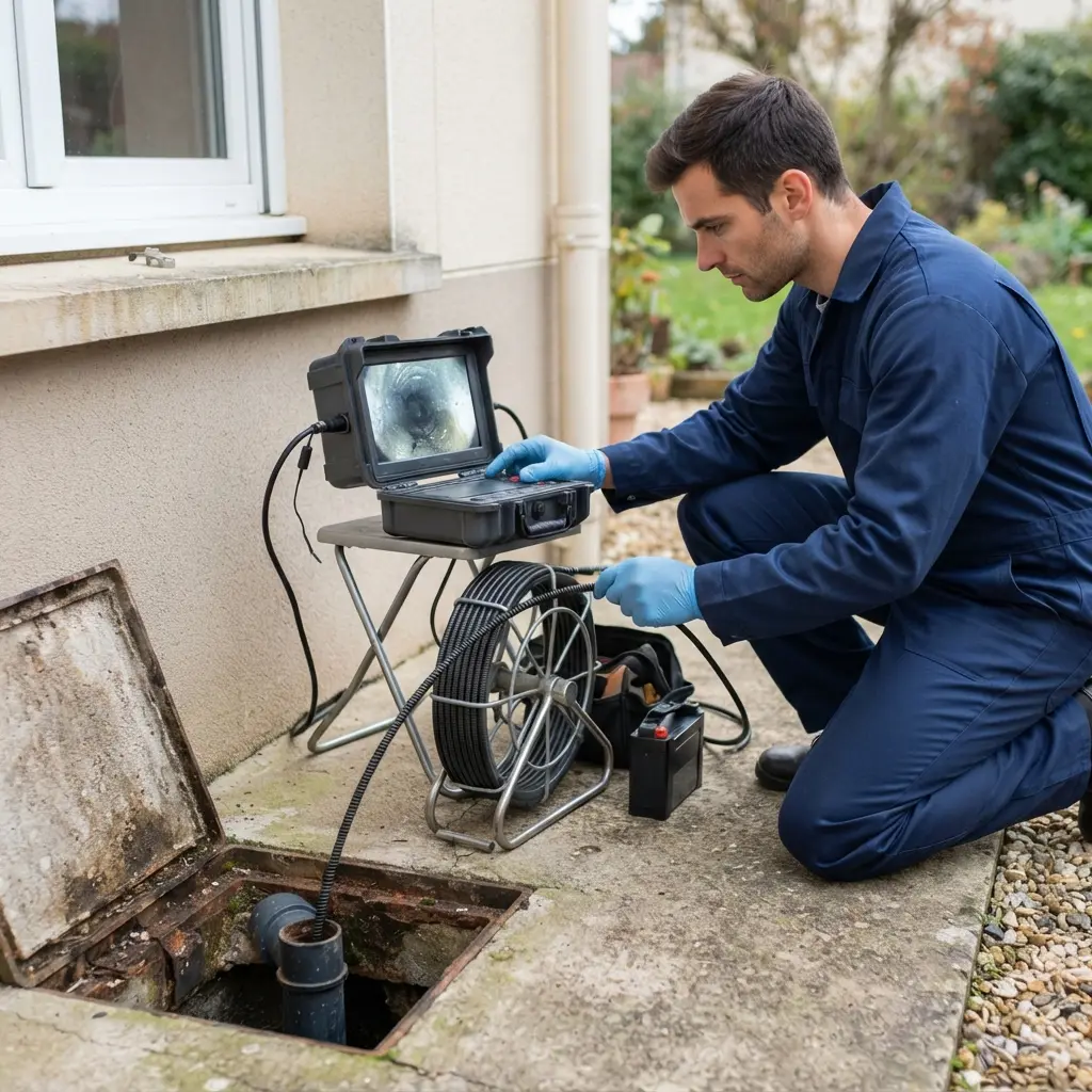 Notre méthode d’inspection caméra de canalisation pour identifier les blocages à Fontenay-le-Fleury