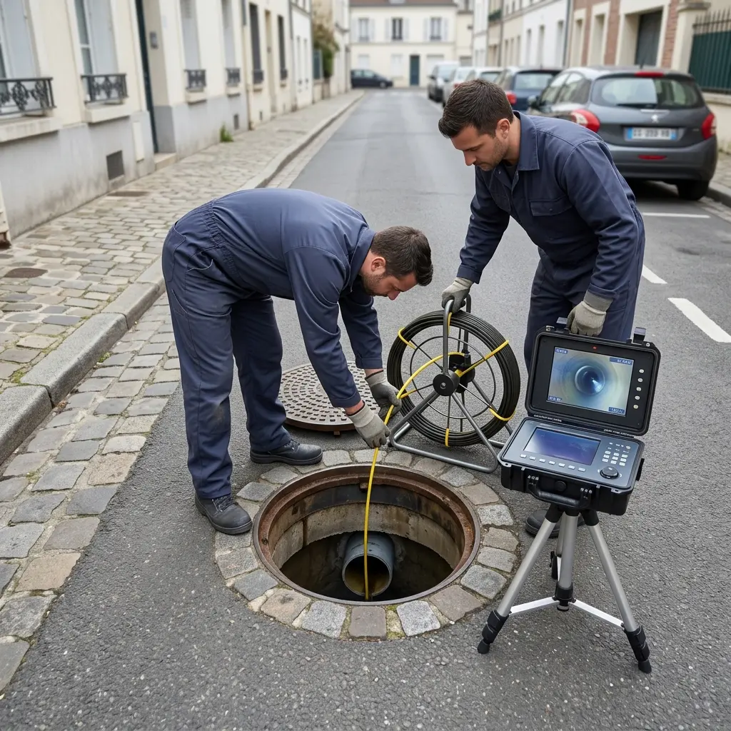 Comment se déroule l'inspection vidéo à Chatou ?