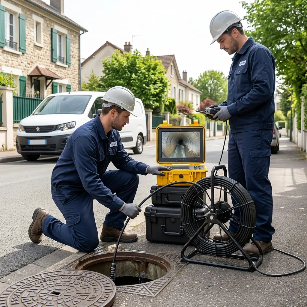 Inspection caméra de canalisation Chatou (78400)