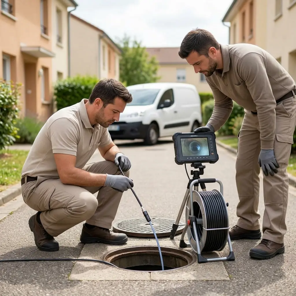 Inspection caméra de canalisation Villepreux (78450)