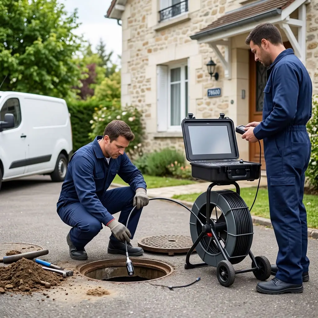Inspection caméra de canalisation Maisons-Laffitte (78600)