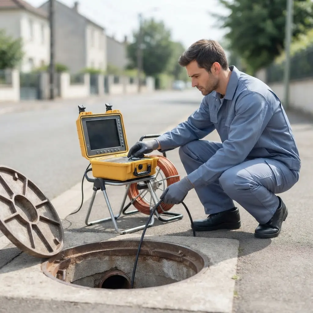Notre méthode d'inspection caméra à Athis‑Mons