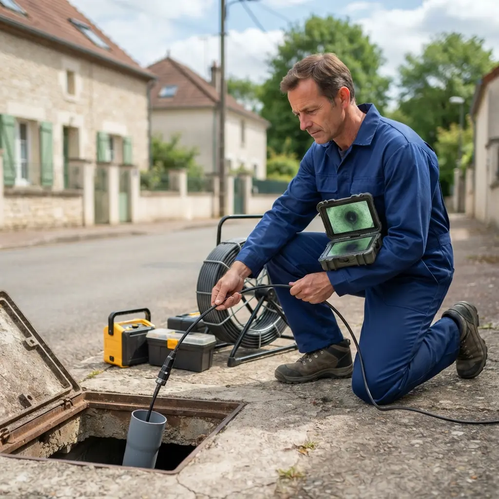 Inspection caméra de canalisation Athis-Mons (91200)