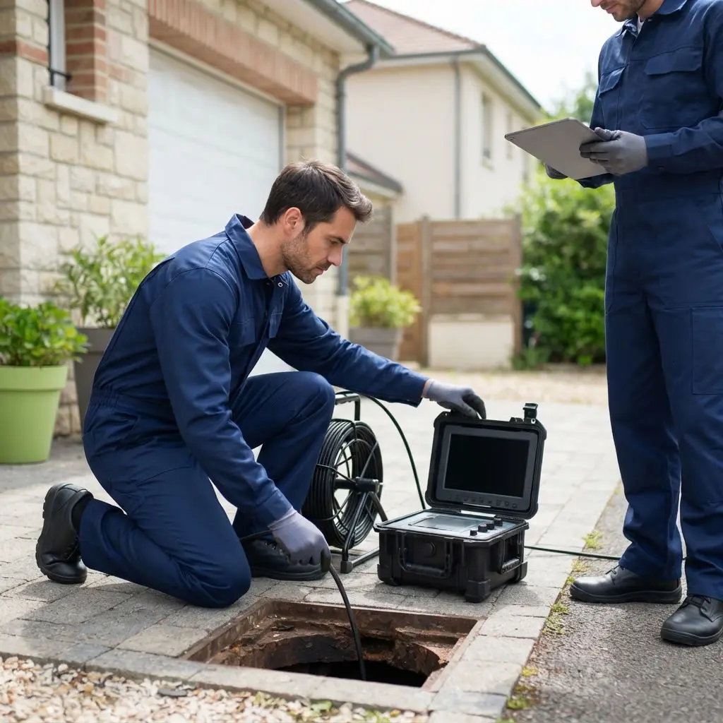 Comment se déroule l'inspection caméra à Bois-Colombes ?