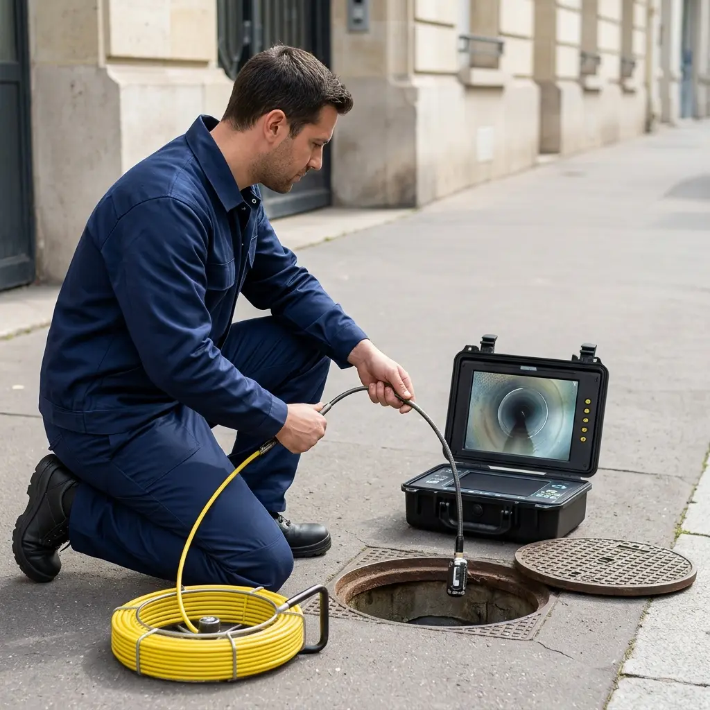 Inspection caméra de canalisation Puteaux (92800)