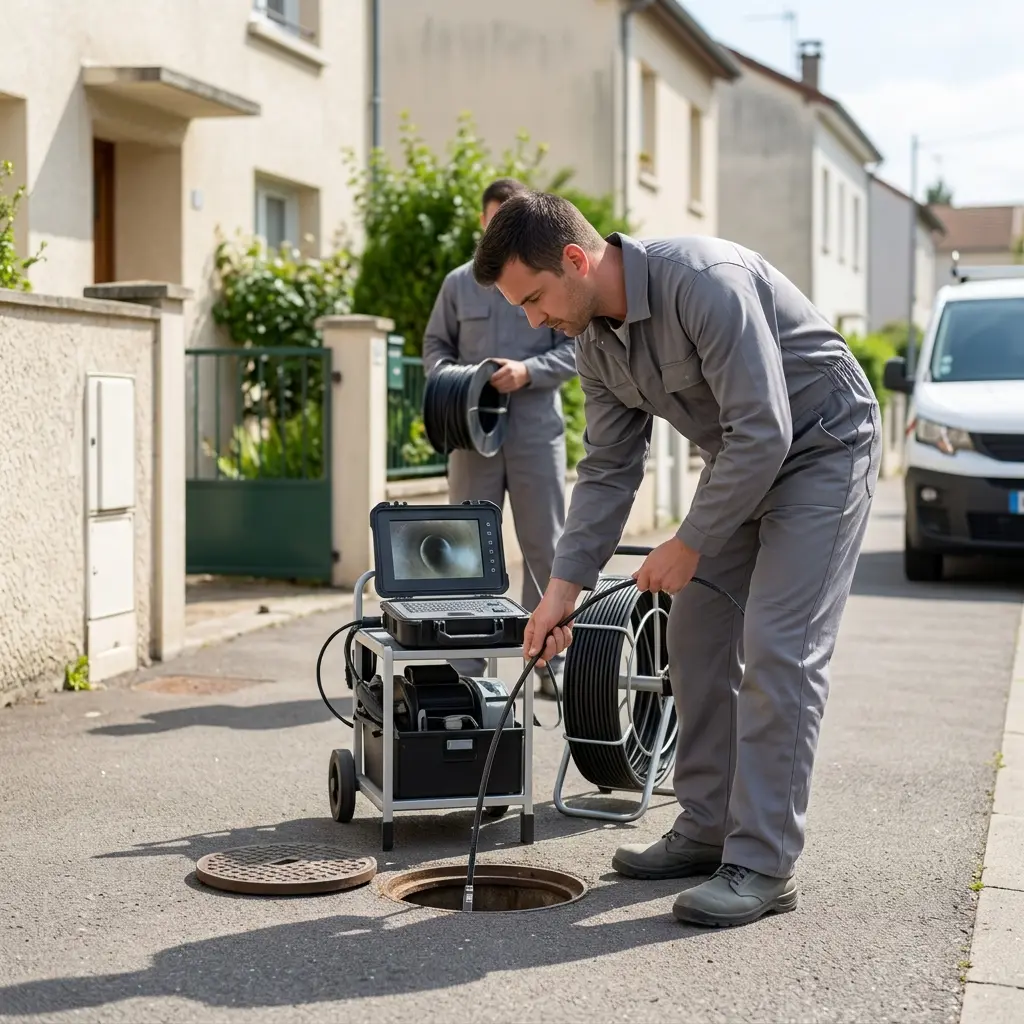 Inspection caméra de canalisation Romainville (93230)