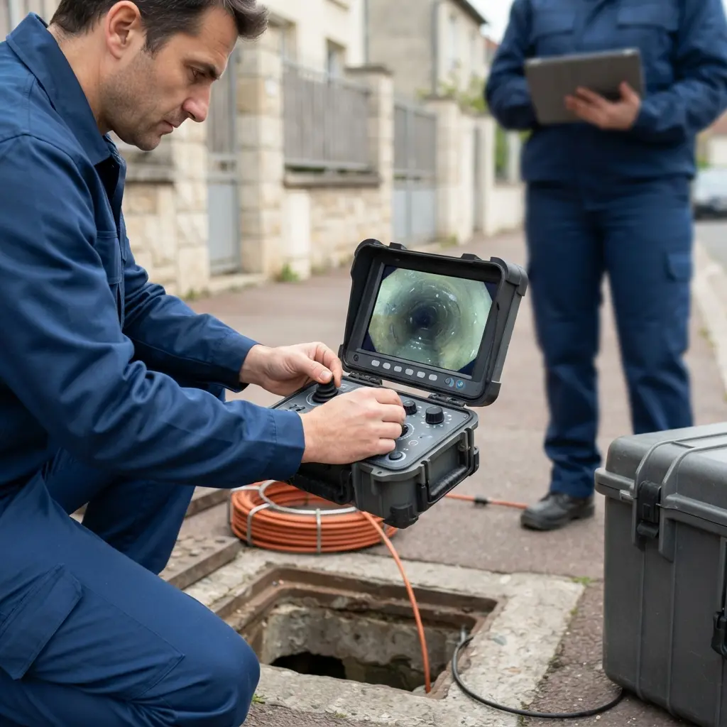Comment se déroule l’inspection caméra à Villetaneuse ?