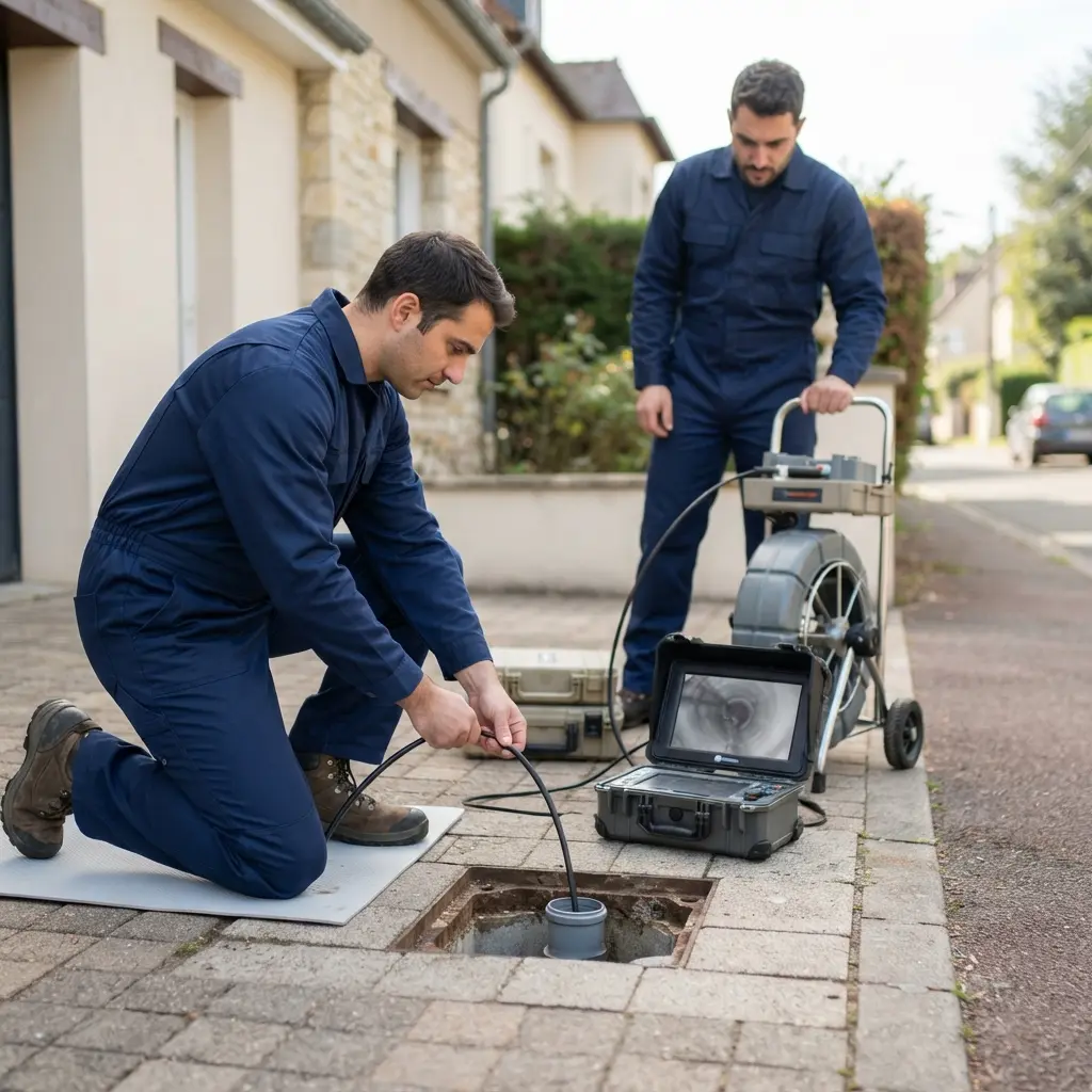 Comment se déroule l'inspection caméra à Ormesson-sur-Marne ?