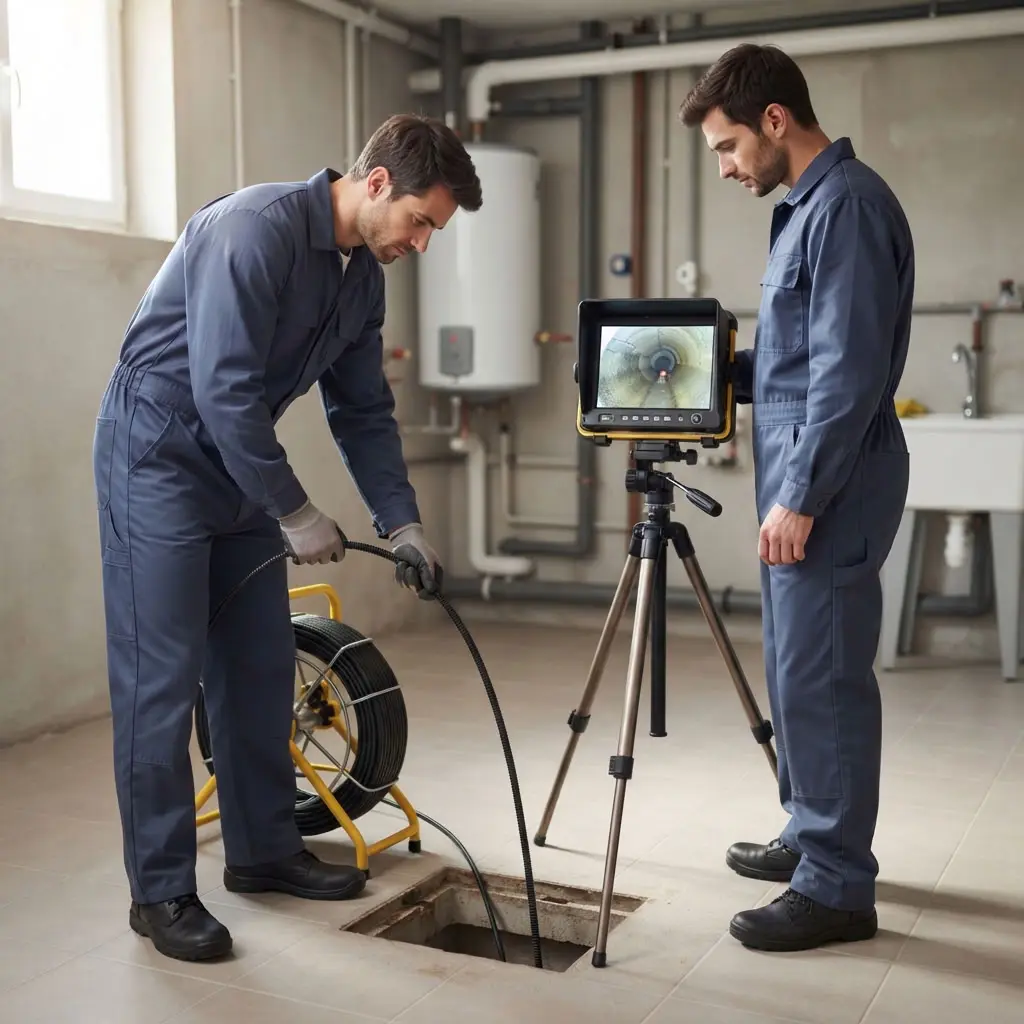 Notre méthode d'inspection caméra à Goussainville