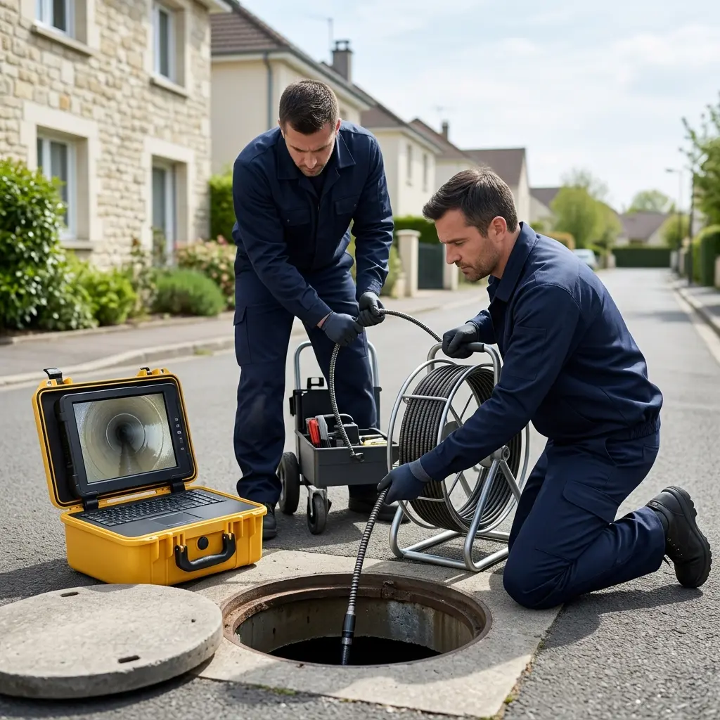 Notre méthode d’inspection caméra à Herblay-sur-Seine