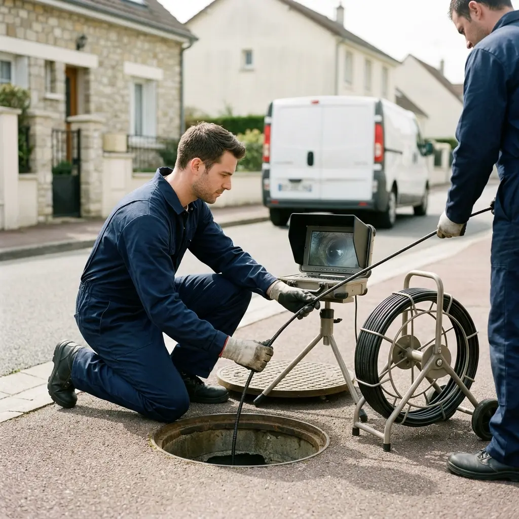 Inspection caméra de canalisation Herblay-sur-Seine (95220)