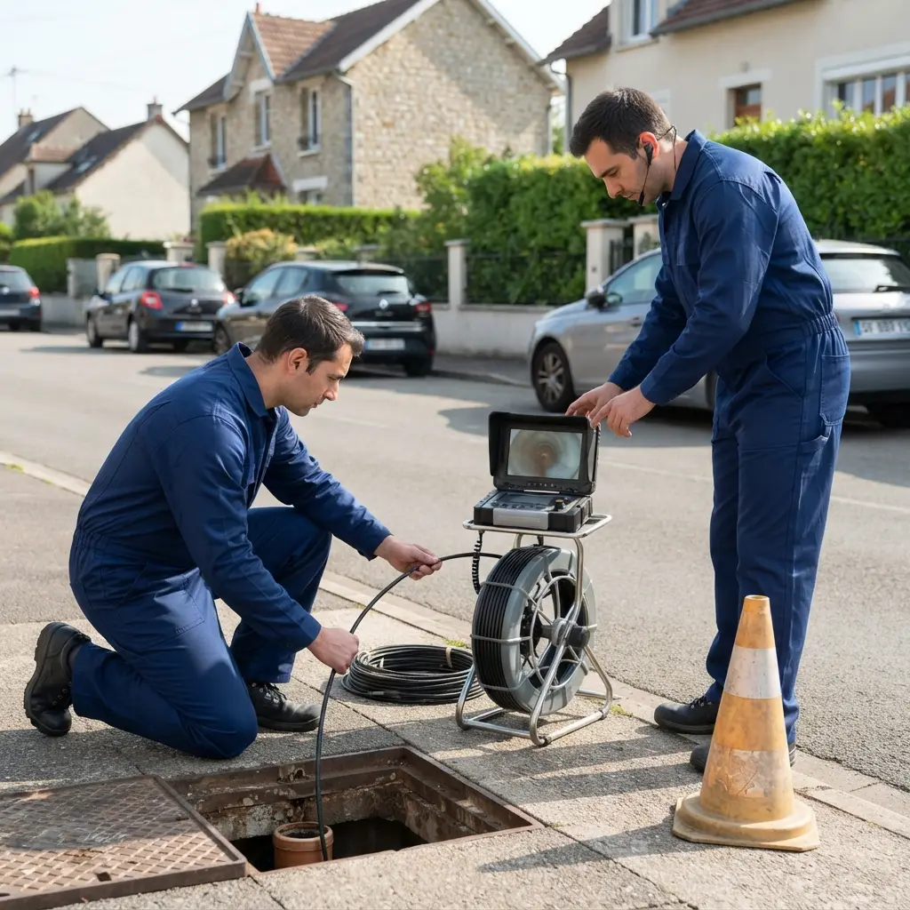 Déroulement détaillé d'une inspection caméra dans votre canalisation à Jouy‑le‑Moutier