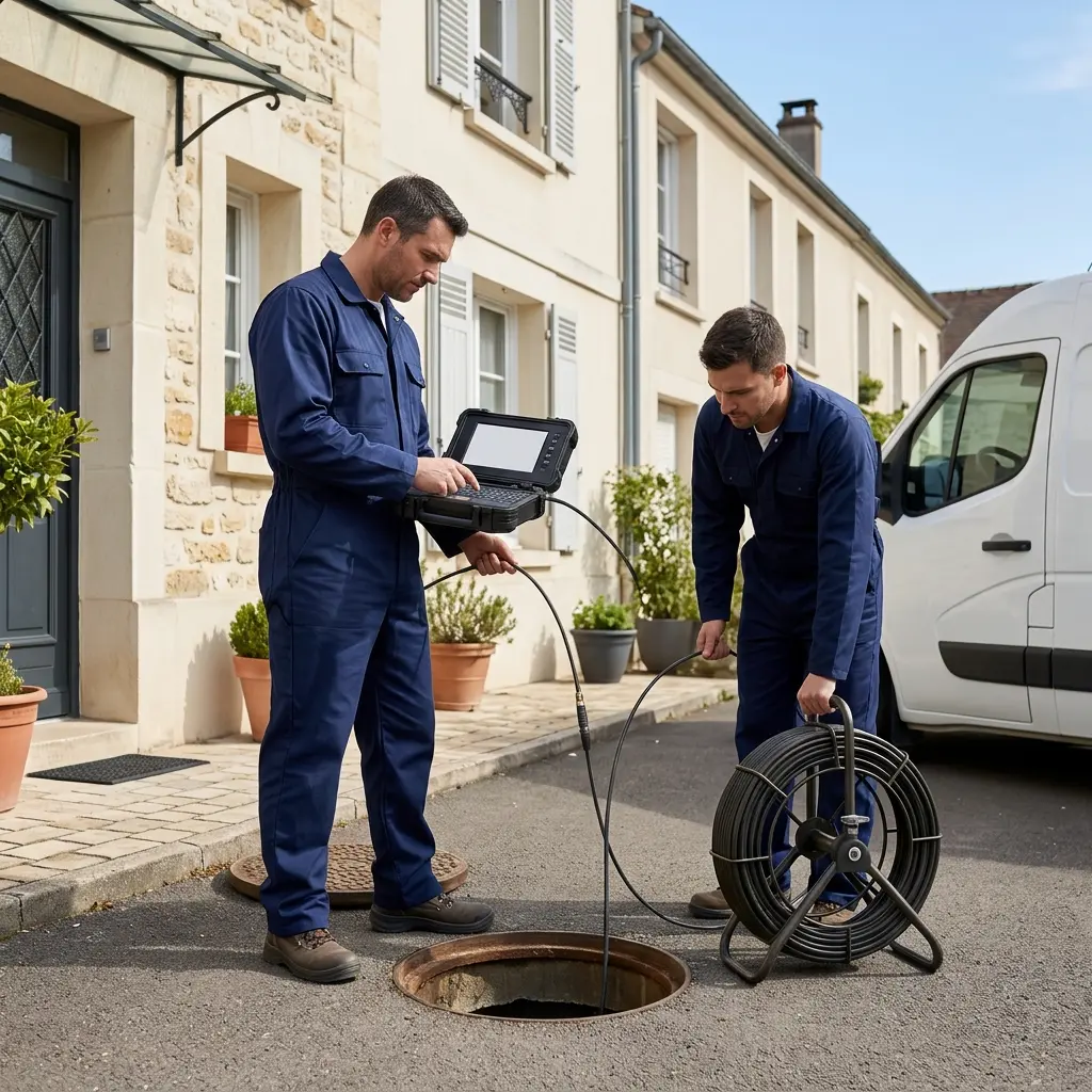 Besoin d'une inspection caméra rapide à Pontoise et de dépannage ?