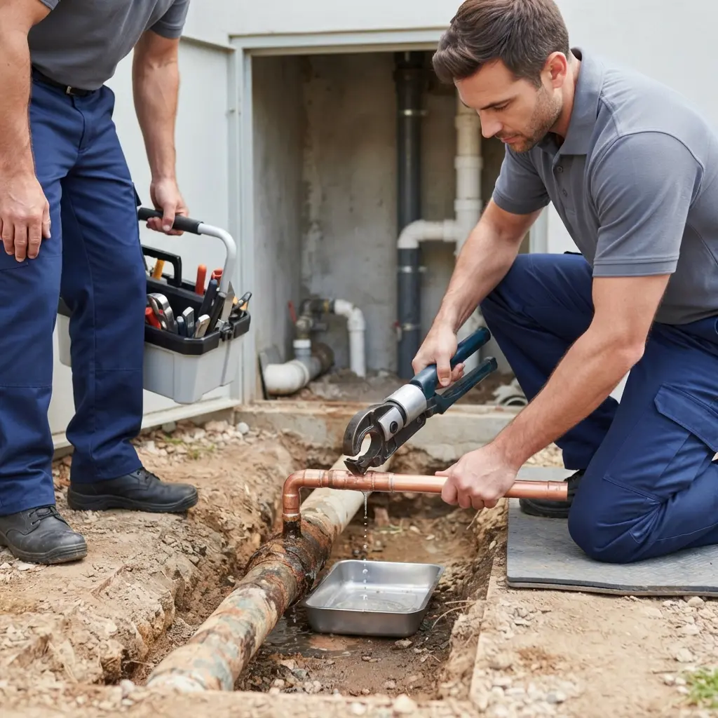 Comment se déroule une intervention de réfection de canalisation à Olivet ?