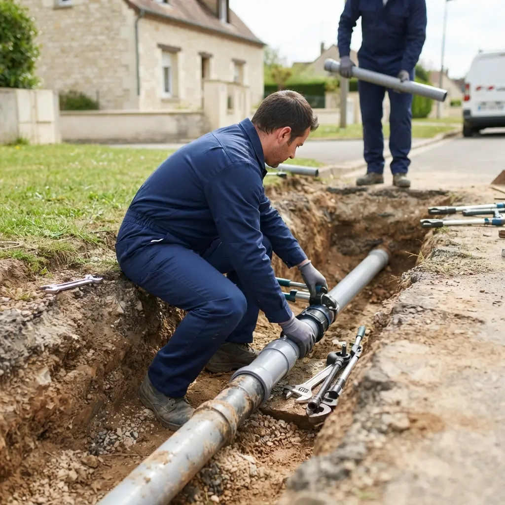 Réparation de canalisation : une solution fiable pour Fleury-les-Aubrais
