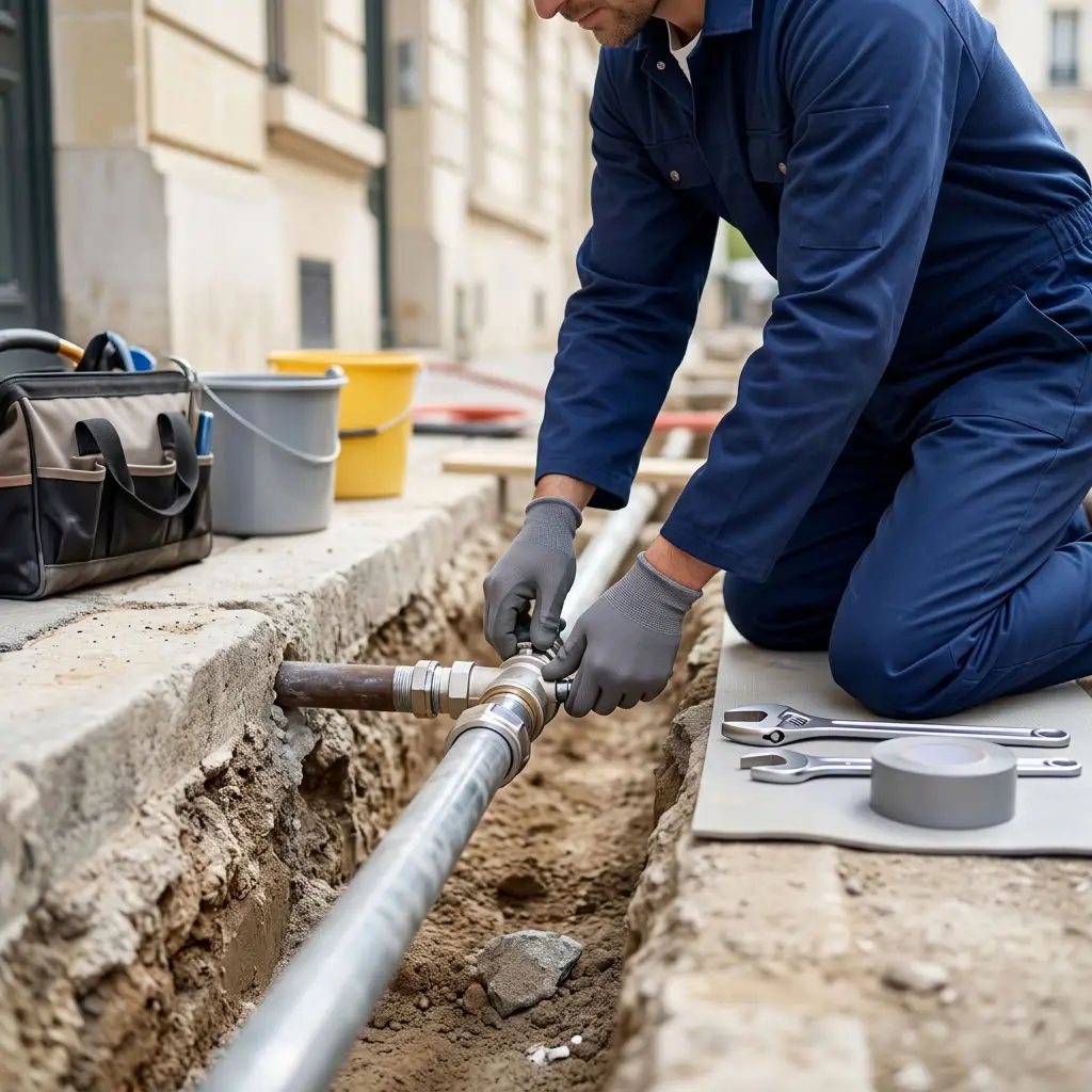 Comment se déroule une intervention de réfection de canalisation à Paris ?
