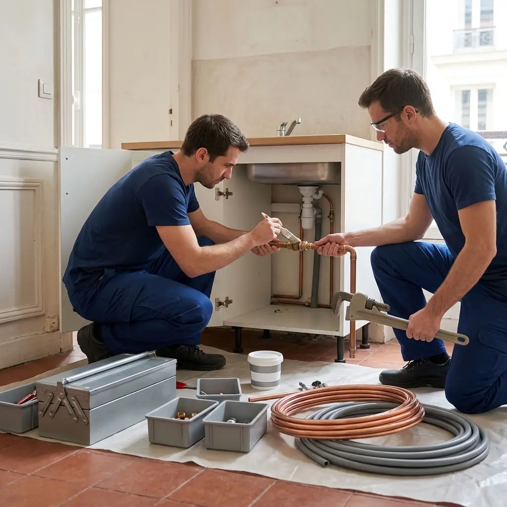 Réfection de canalisation Paris 3 (75003)