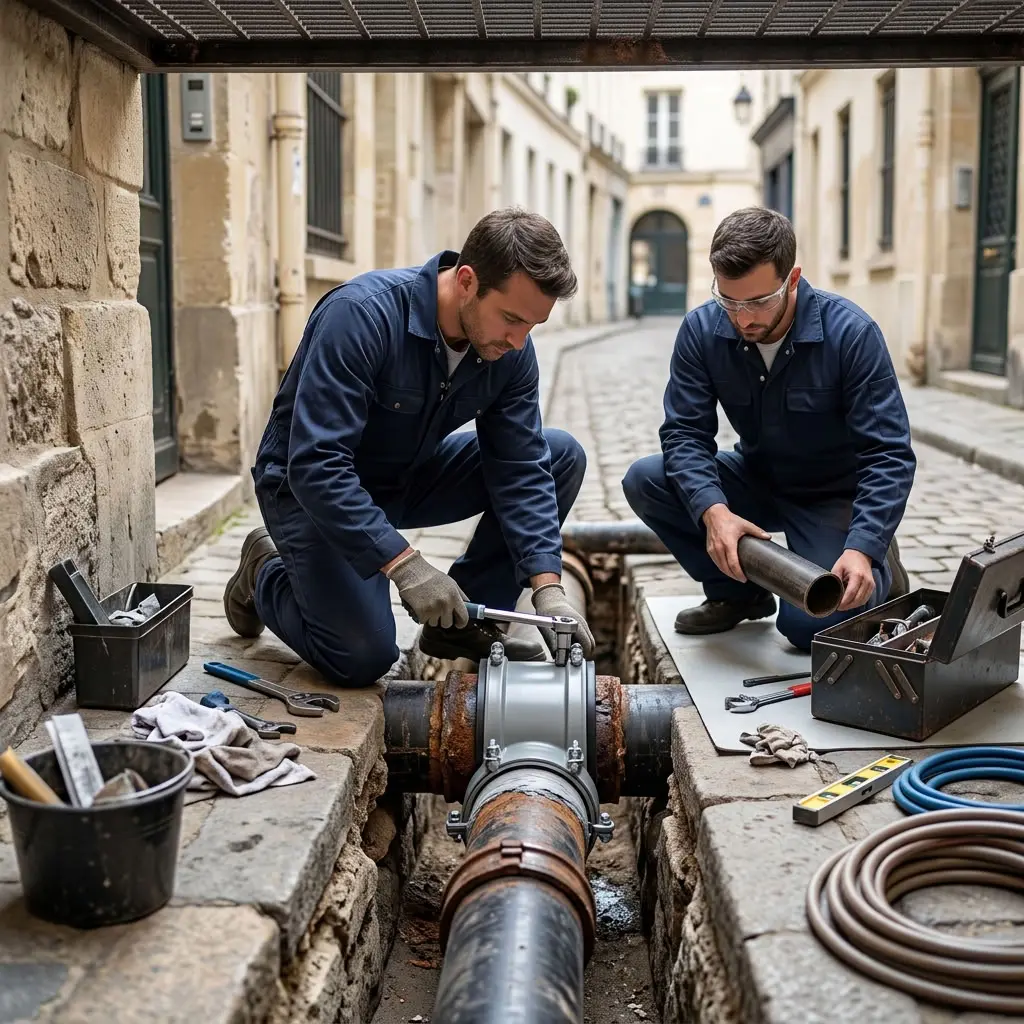 Réfection de canalisation Paris 5 (75005)
