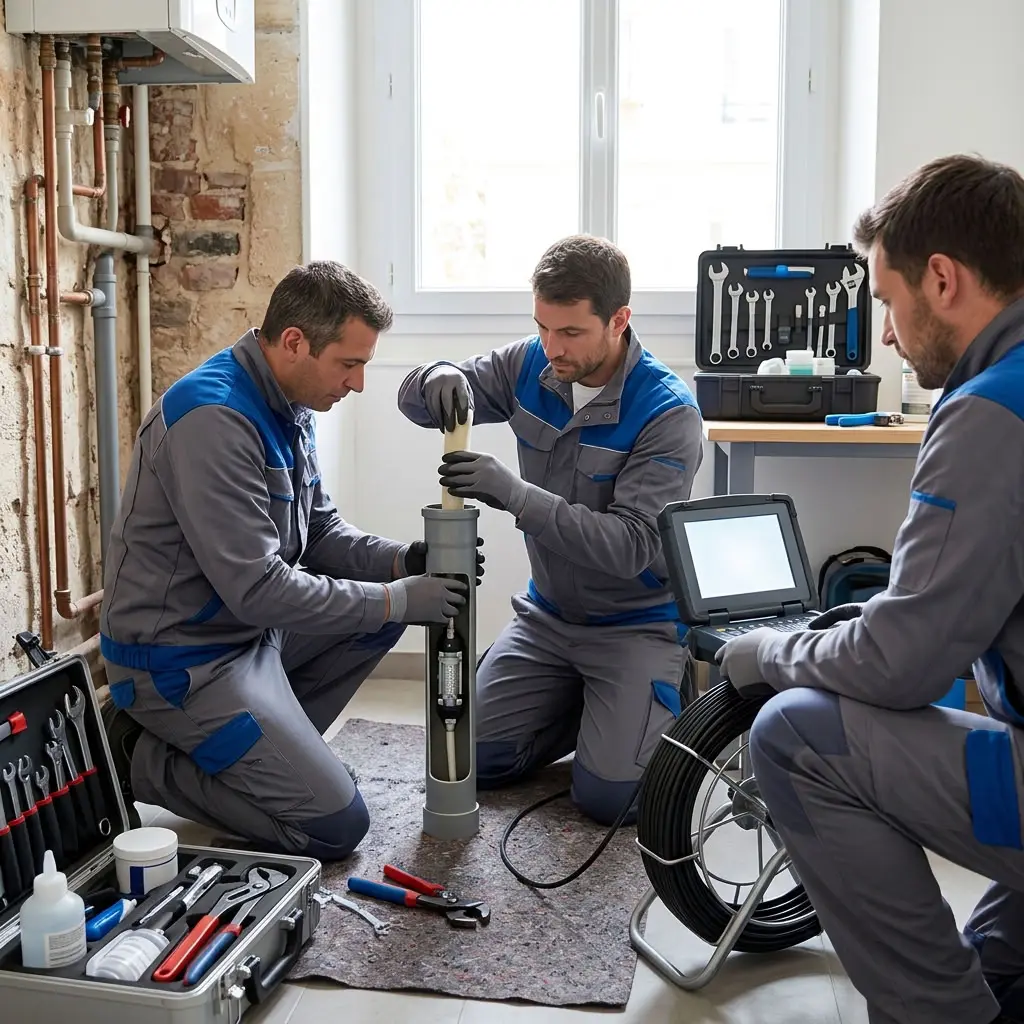 Expertise en réfection de canalisation à Paris 6