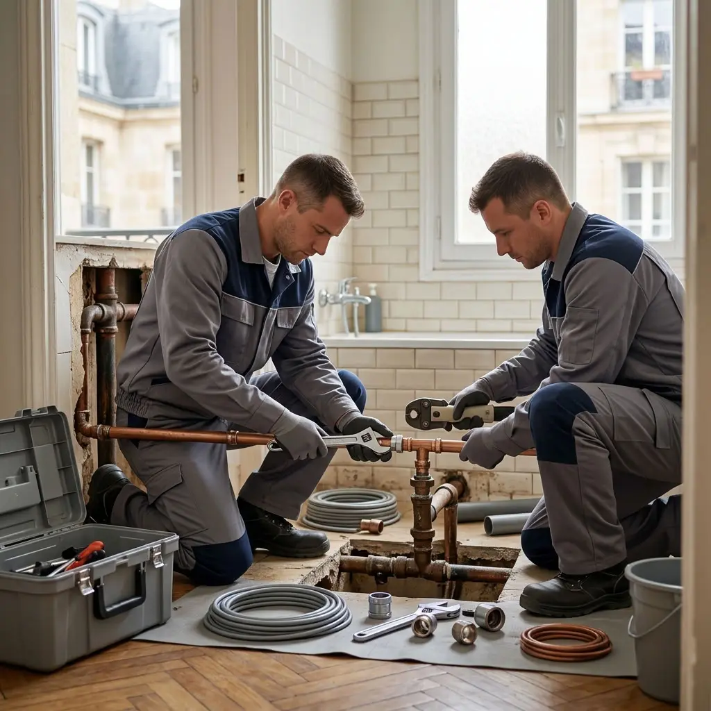 Réfection de canalisation Paris 7 (75007)