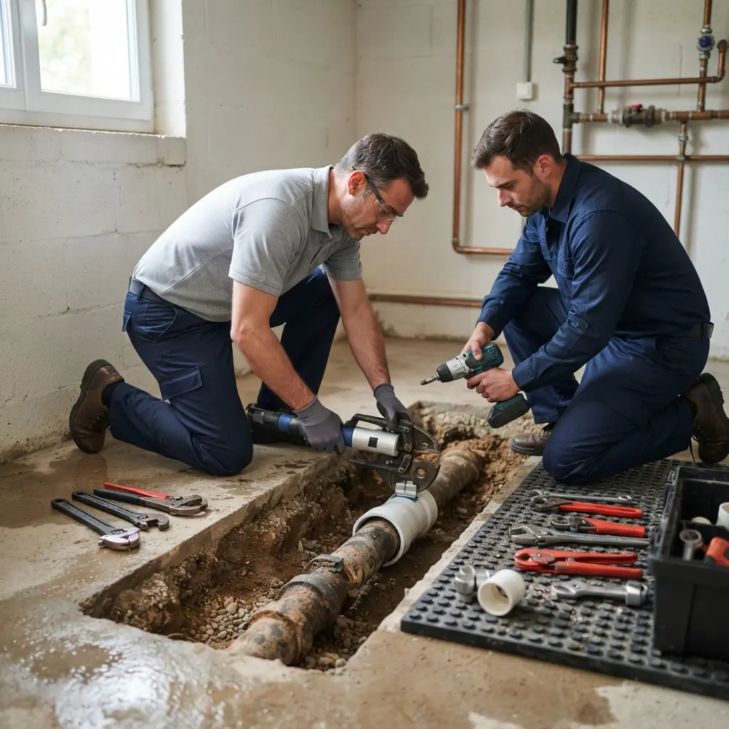 Notre méthode de réfection de canalisation