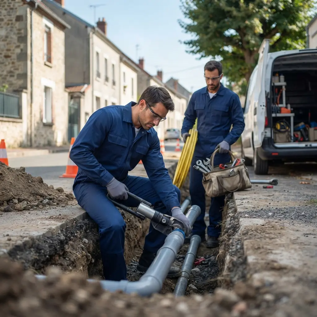 Notre méthode de réfection de canalisation à Vaires-sur-Marne