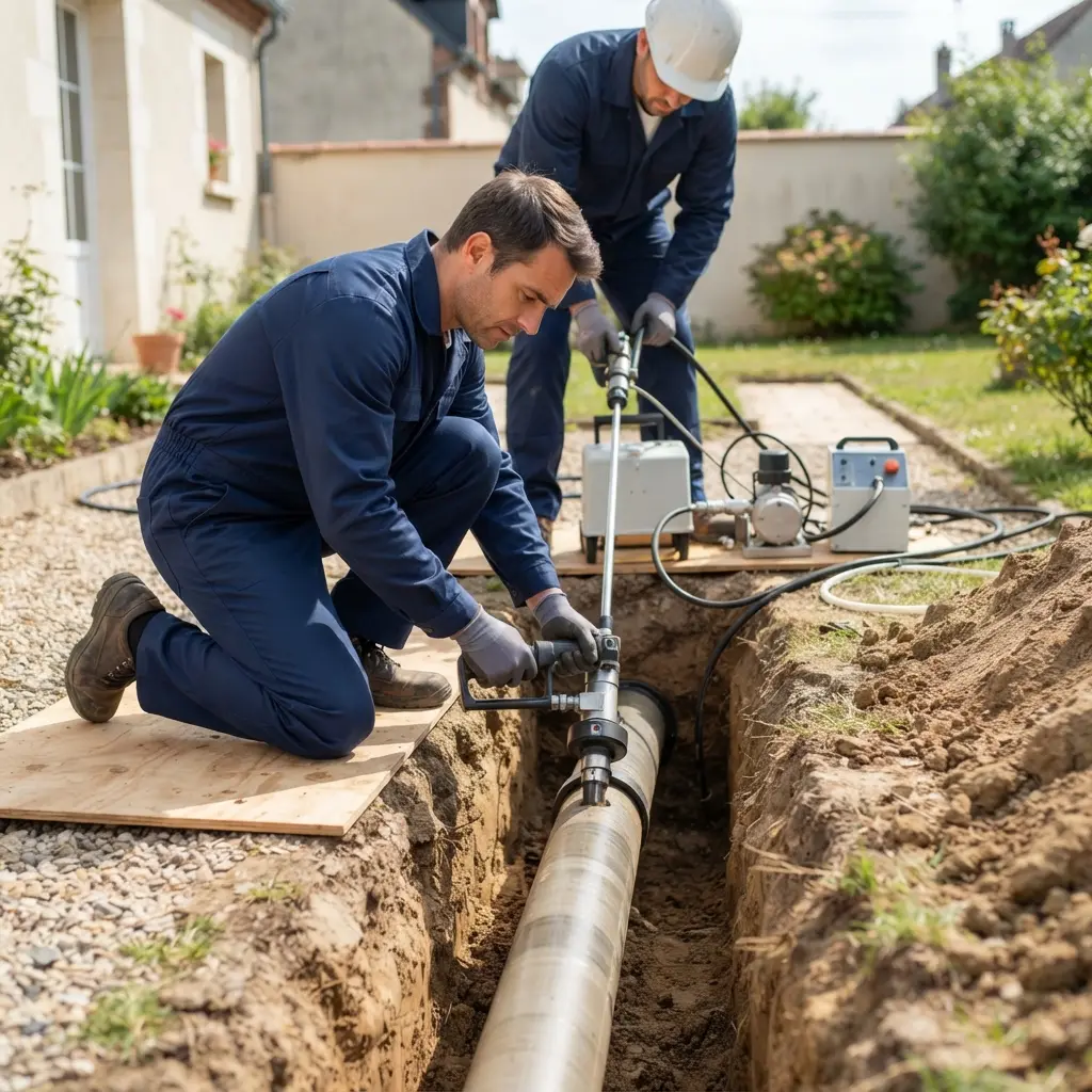 Notre approche de la réfection de canalisation à Claye-Souilly