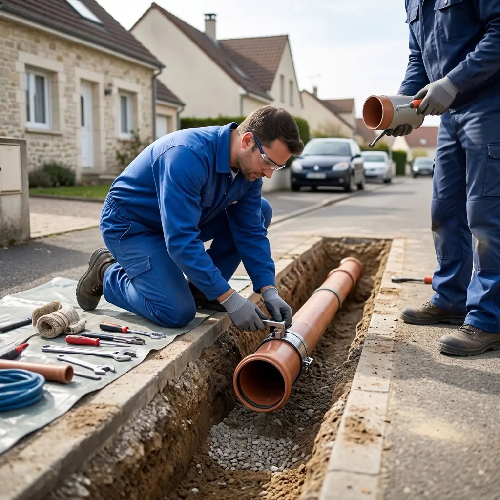 Réfection de canalisation Bussy-Saint-Georges (77600)
