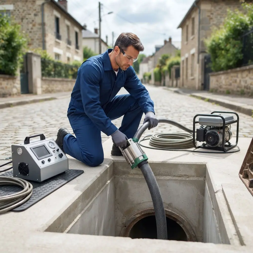 Comment se déroule une intervention de réfection de canalisation à Chatou ?